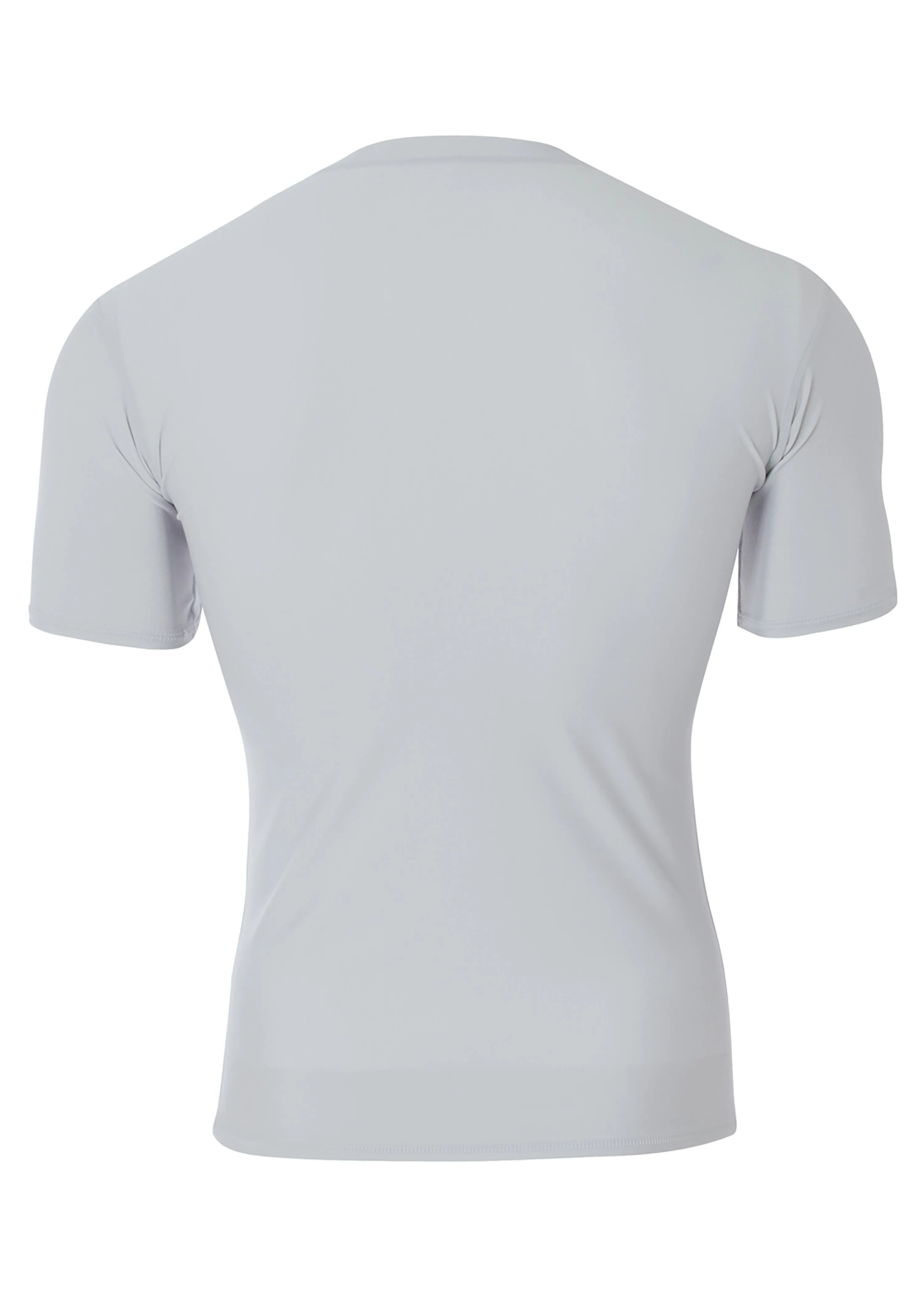 A4 Mens Short Sleeve Compression Crew