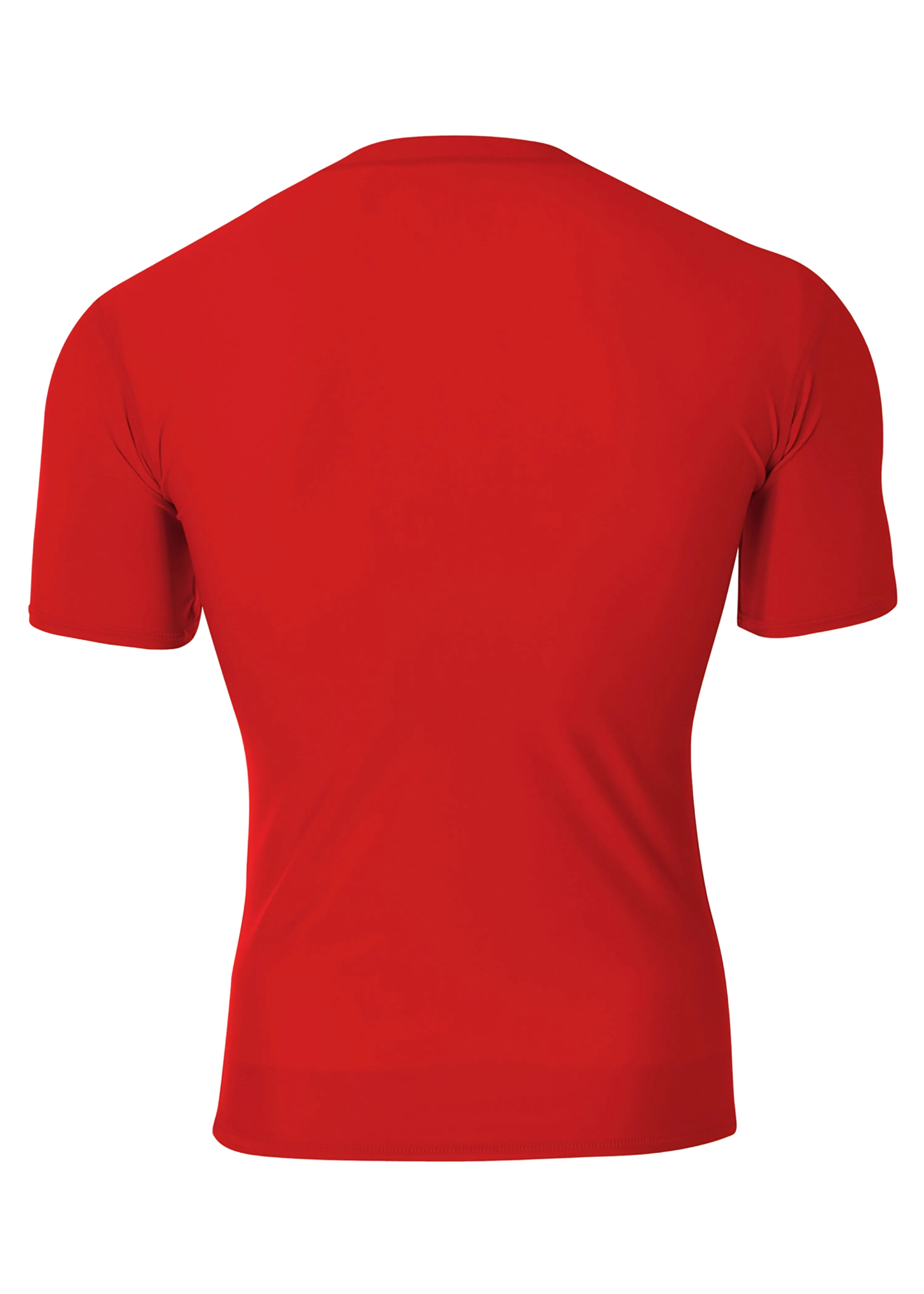 A4 Mens Short Sleeve Compression Crew