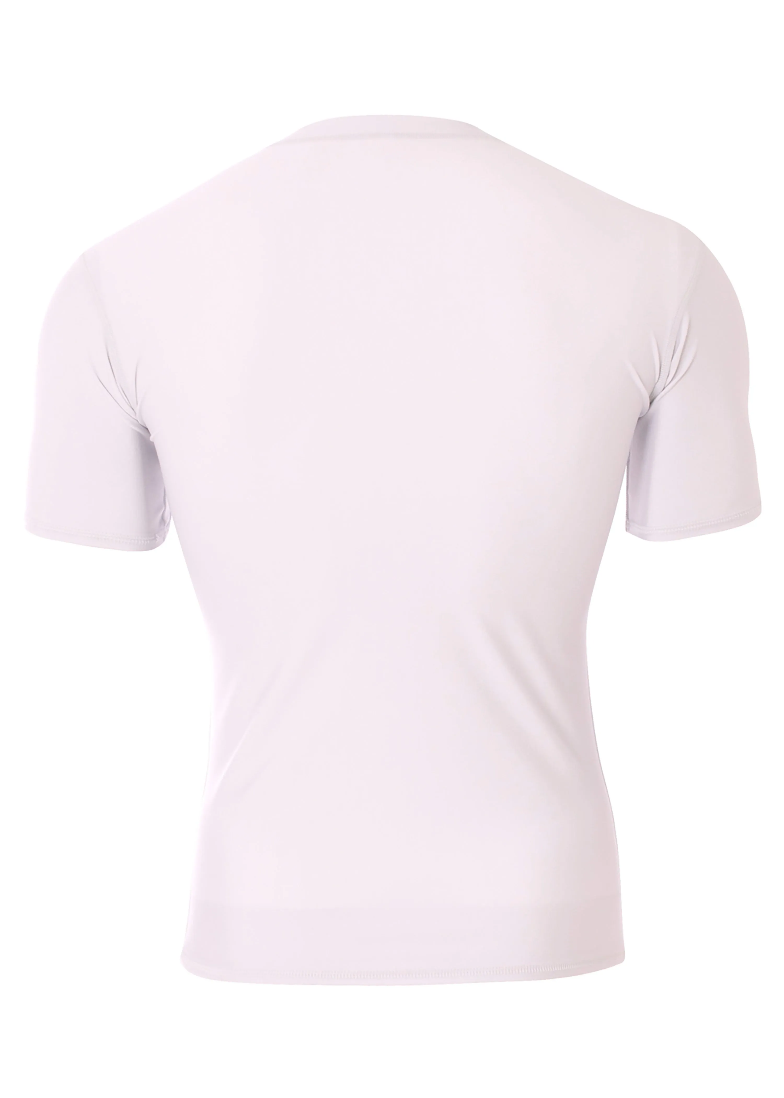 A4 Mens Short Sleeve Compression Crew