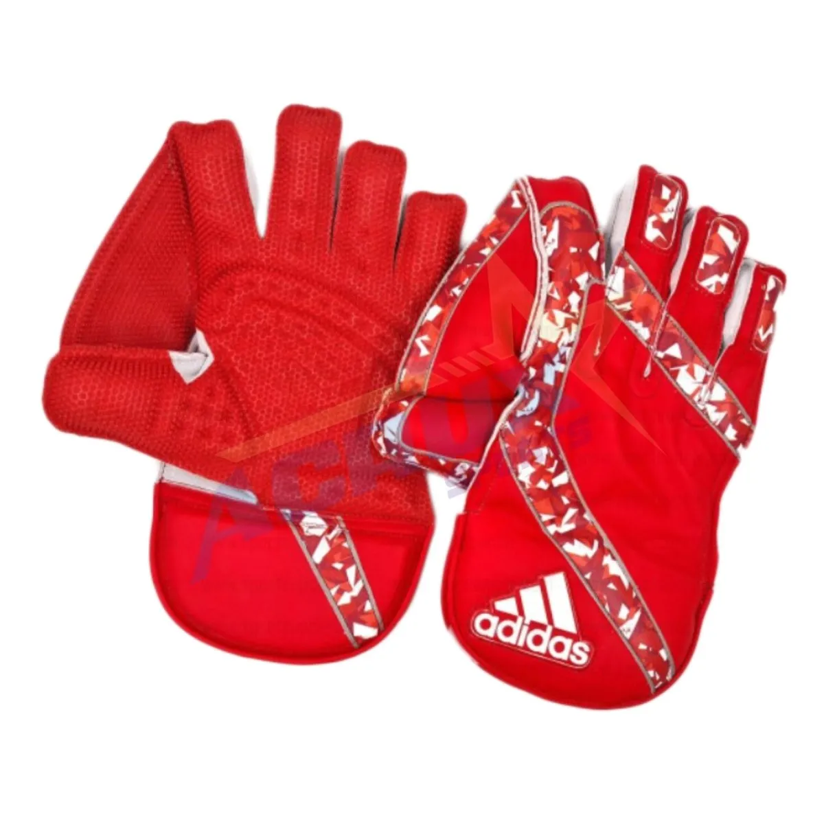 Adidas Pellara 3.0 Red Cricket Wicket Keeping Gloves