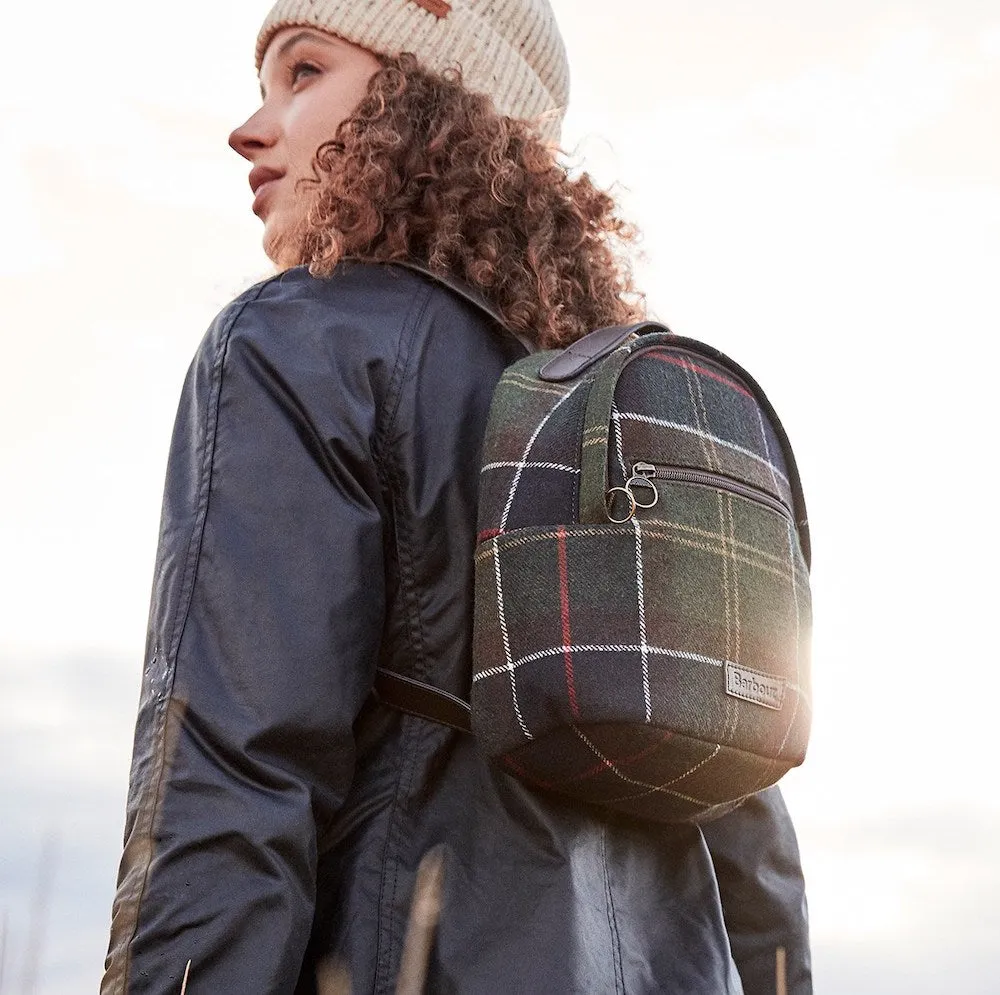 Barbour Caley Tartan Backpack in Classic Tartan