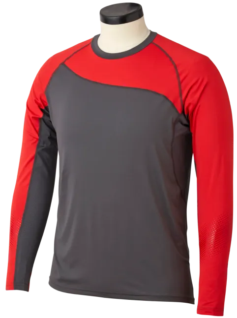 Bauer S19 Pro Long-Sleeve Baselayer Boys Top (Red)