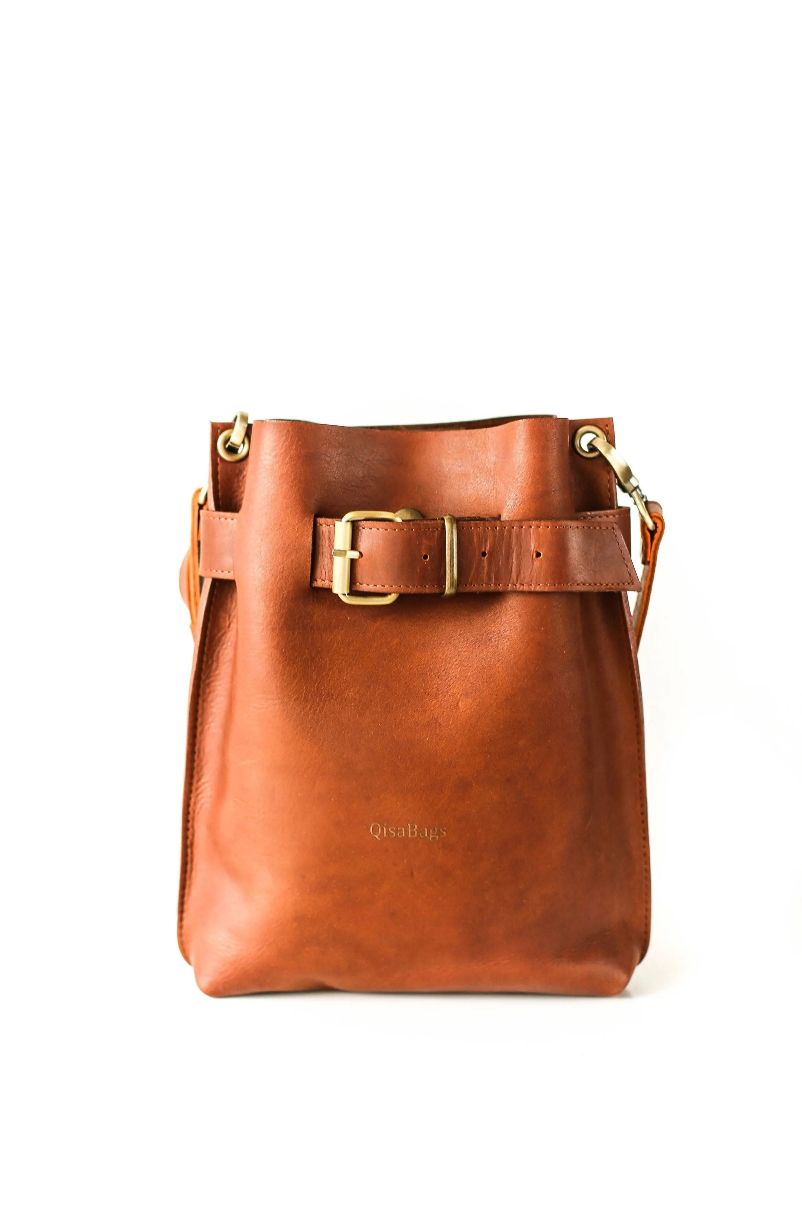 Brown Leather Backpack Purse - All Sizes