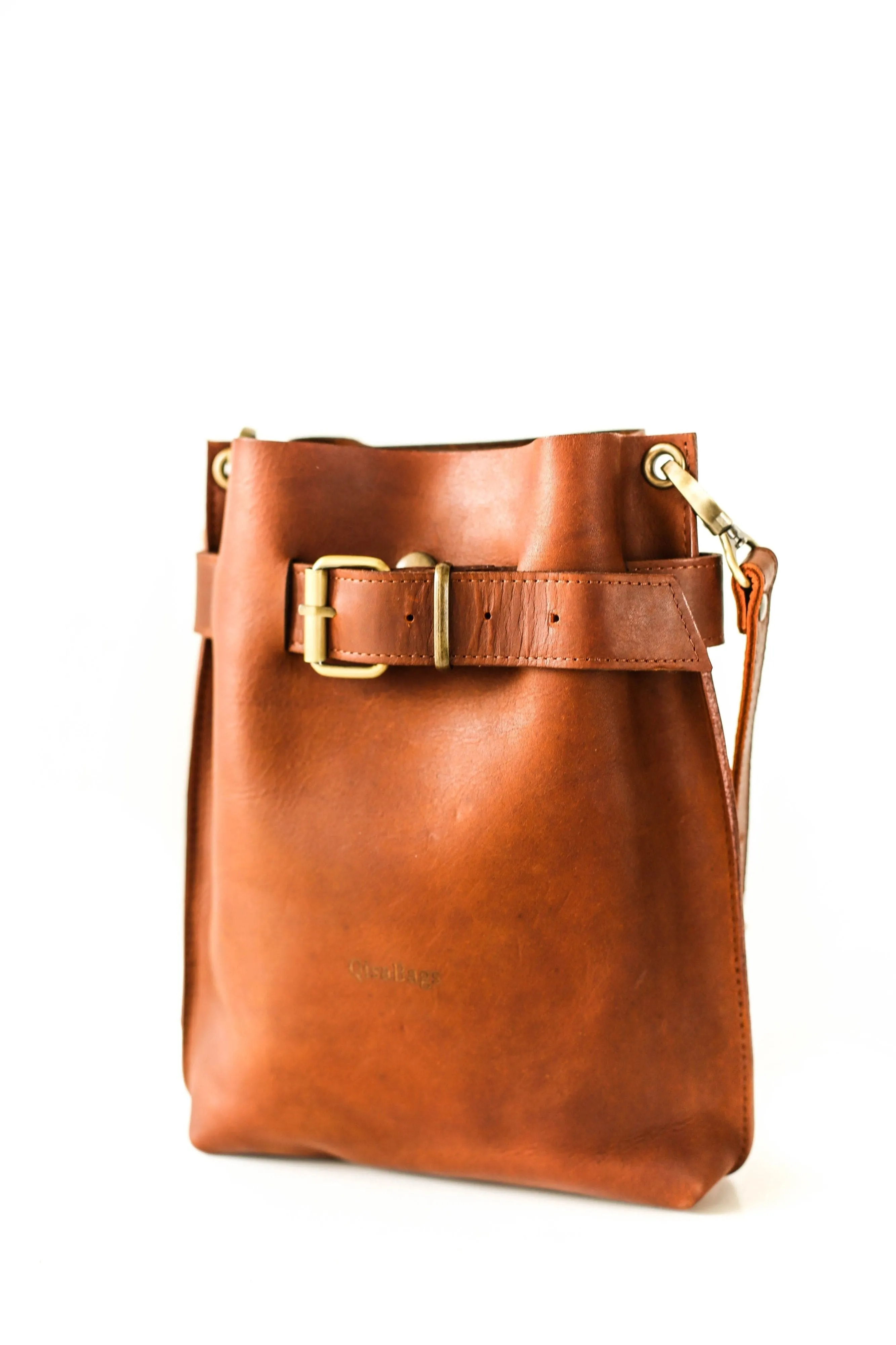 Brown Small Leather Bag