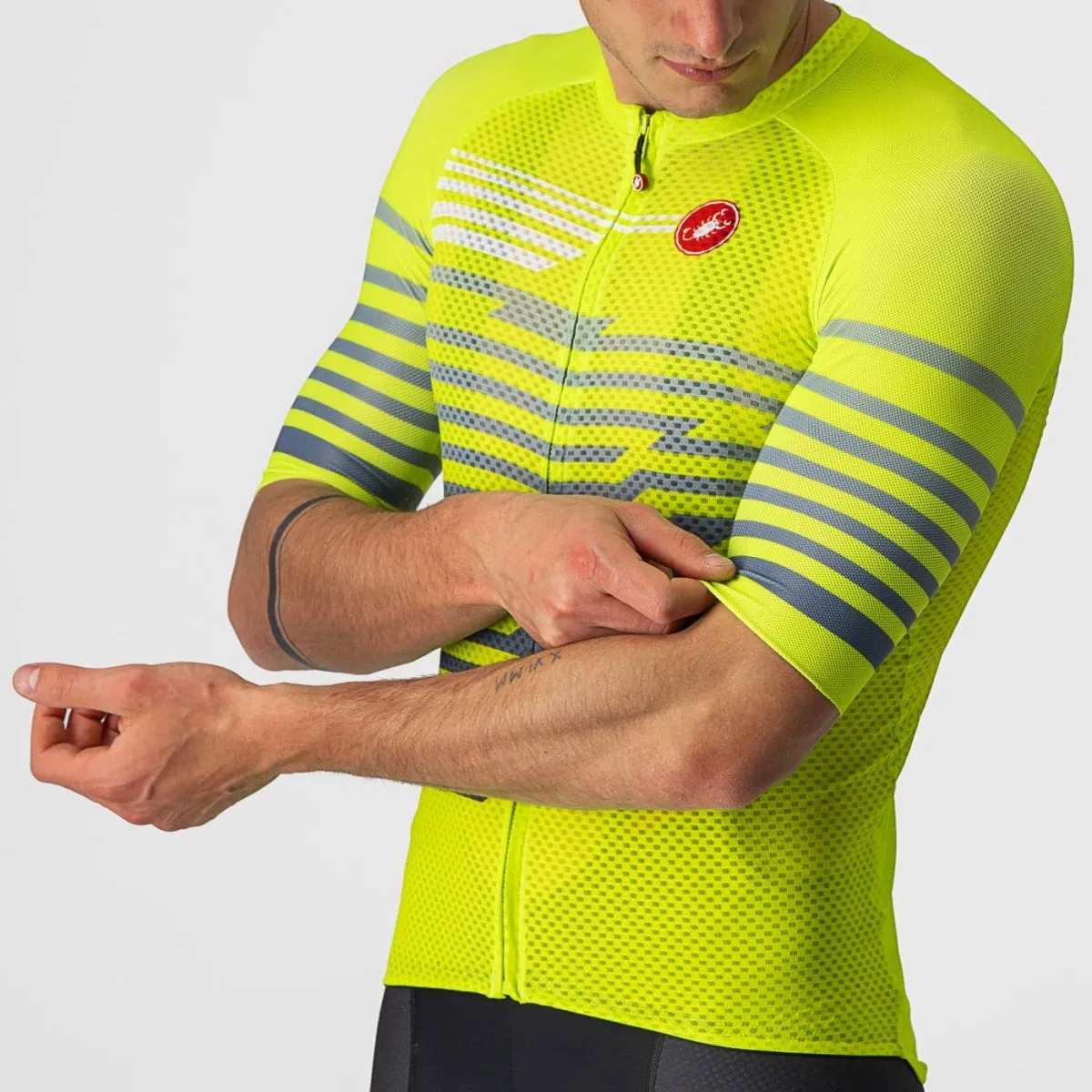 Castelli Climber's 3.0 Full-Zip Short Sleeve Cycling Jersey