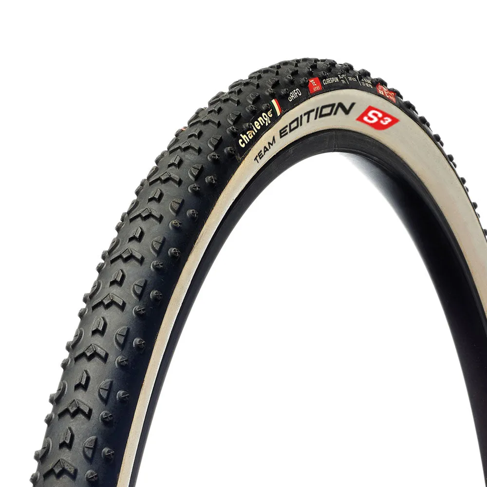 Challenge Grifo TE (Team Edition) Soft Tubular Cyclocross Tyre 700c x 33c (White)