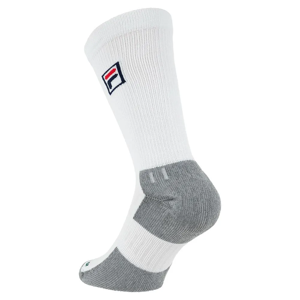 Crew Tennis Socks White