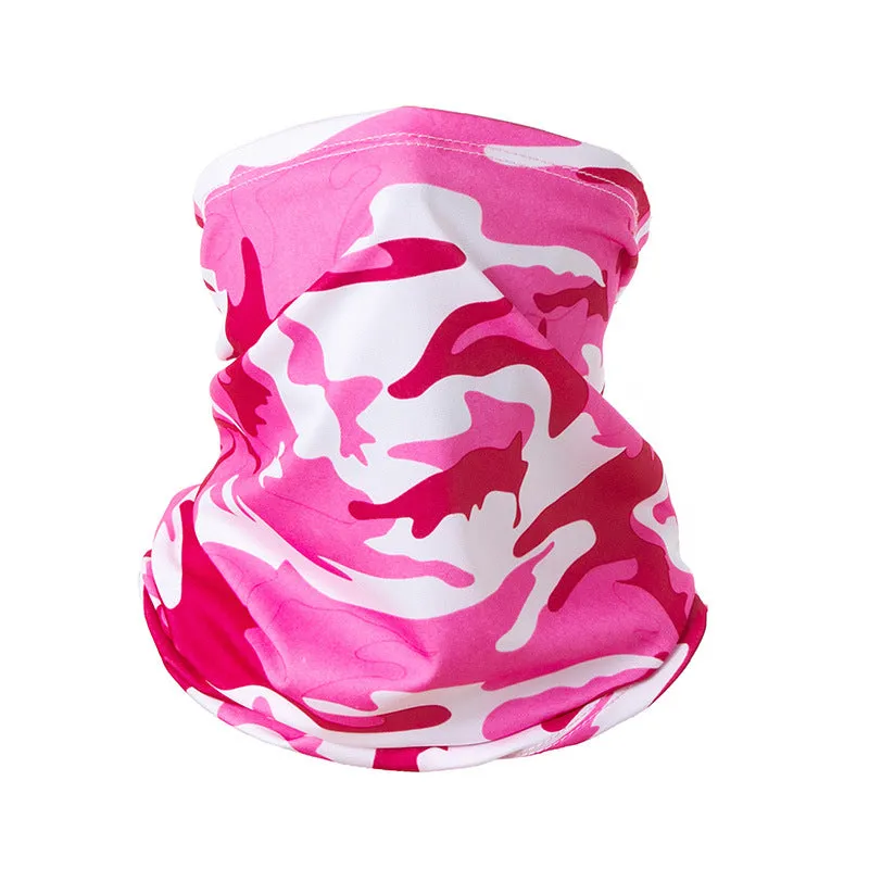 Cycling cold ice silk mask applicable to outdoor bike and motorcycle headscarf