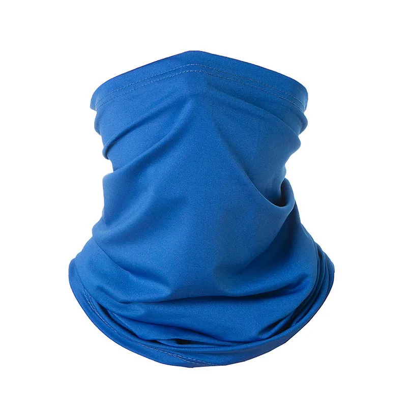 Cycling cold ice silk mask applicable to outdoor bike and motorcycle headscarf