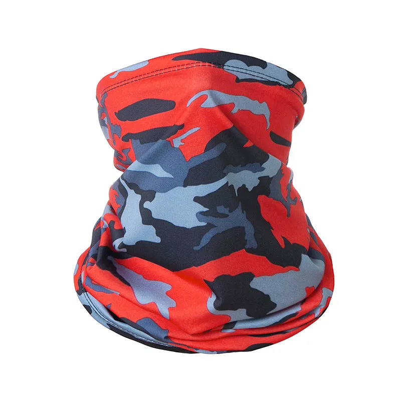 Cycling cold ice silk mask applicable to outdoor bike and motorcycle headscarf