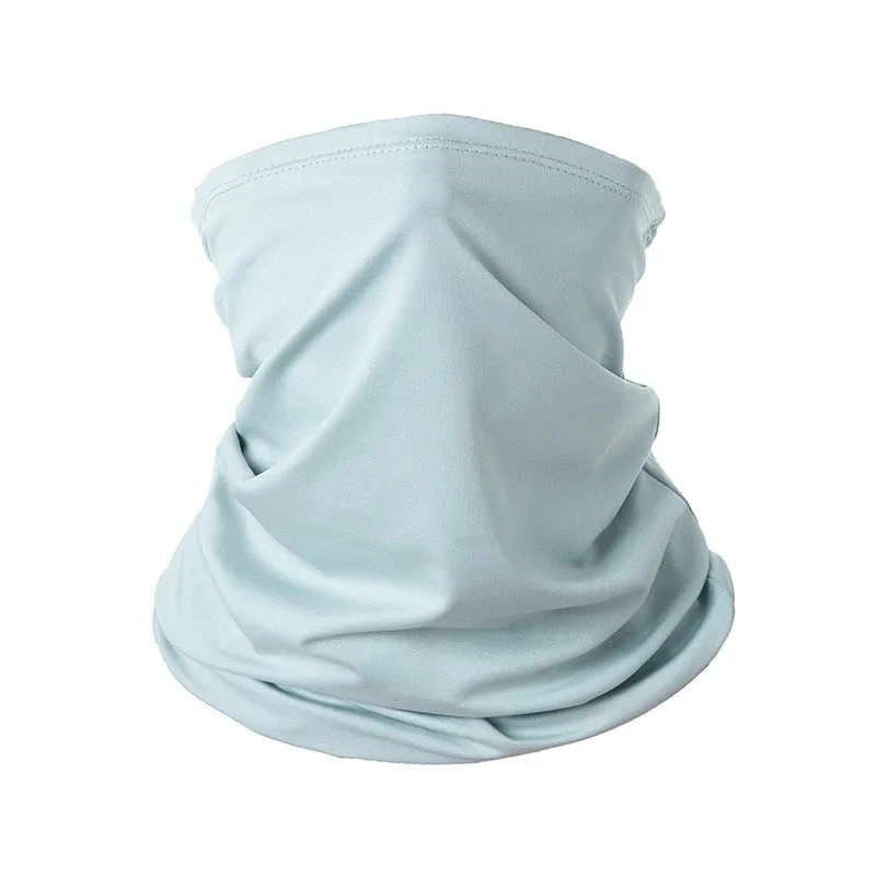 Cycling cold ice silk mask applicable to outdoor bike and motorcycle headscarf