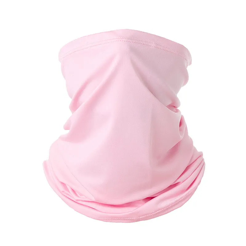 Cycling cold ice silk mask applicable to outdoor bike and motorcycle headscarf