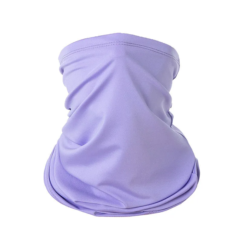 Cycling cold ice silk mask applicable to outdoor bike and motorcycle headscarf