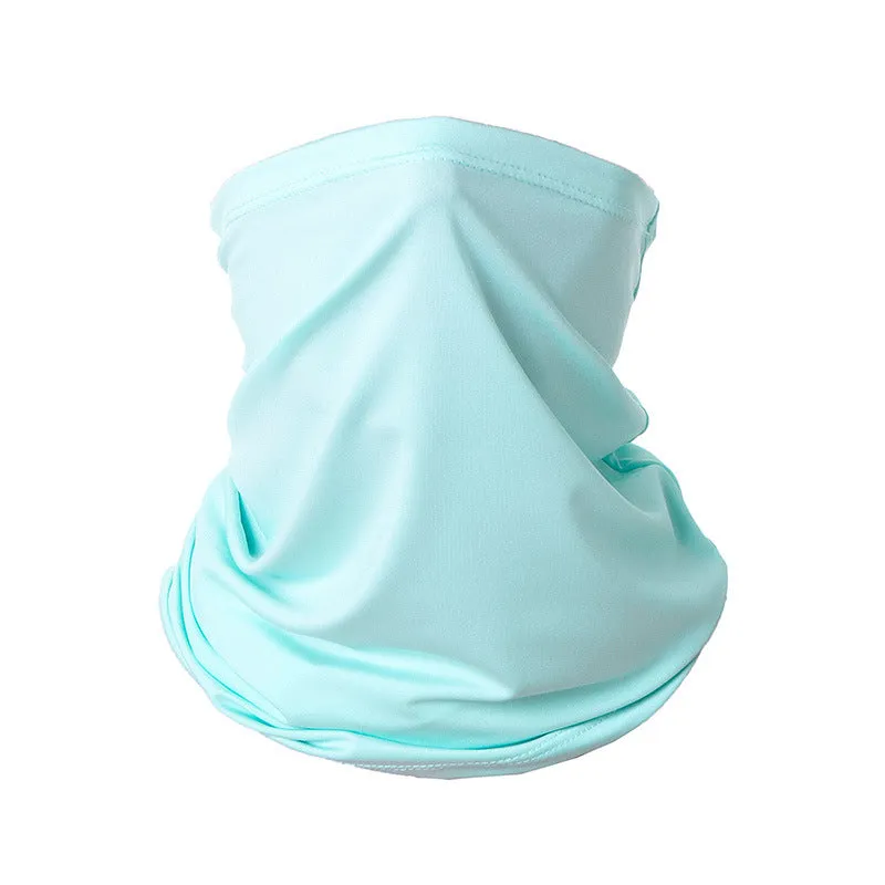 Cycling cold ice silk mask applicable to outdoor bike and motorcycle headscarf