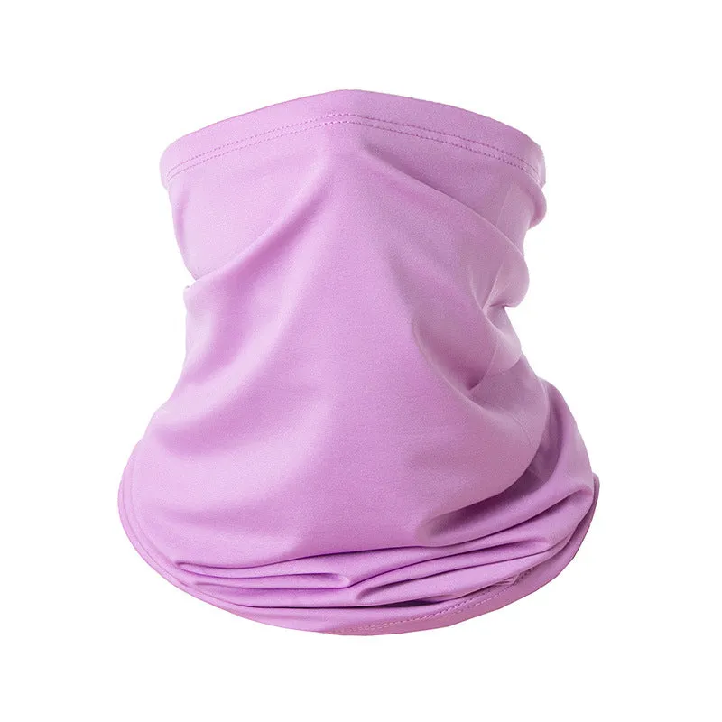 Cycling cold ice silk mask applicable to outdoor bike and motorcycle headscarf