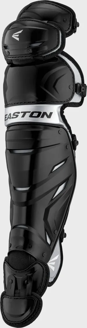 Easton Elite X - Adult - 17.5" Black - Catchers Leg Guard