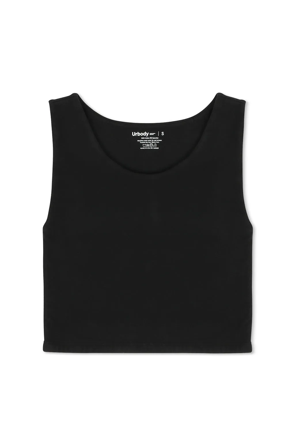 Half Tank Cotton Compression Top