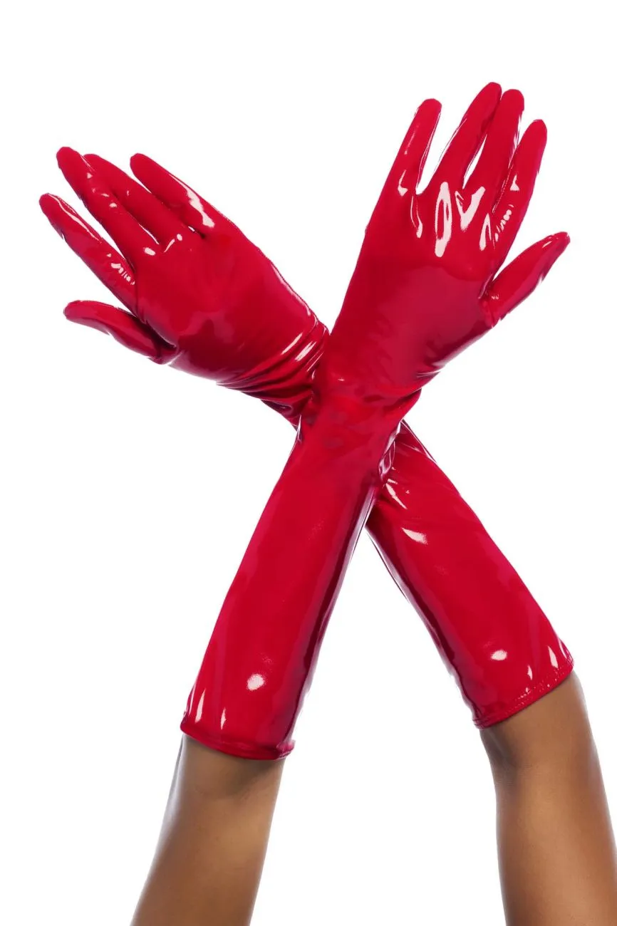 Mapale 125 Gloves Bedroom Costume Accessory Color Gloss Red