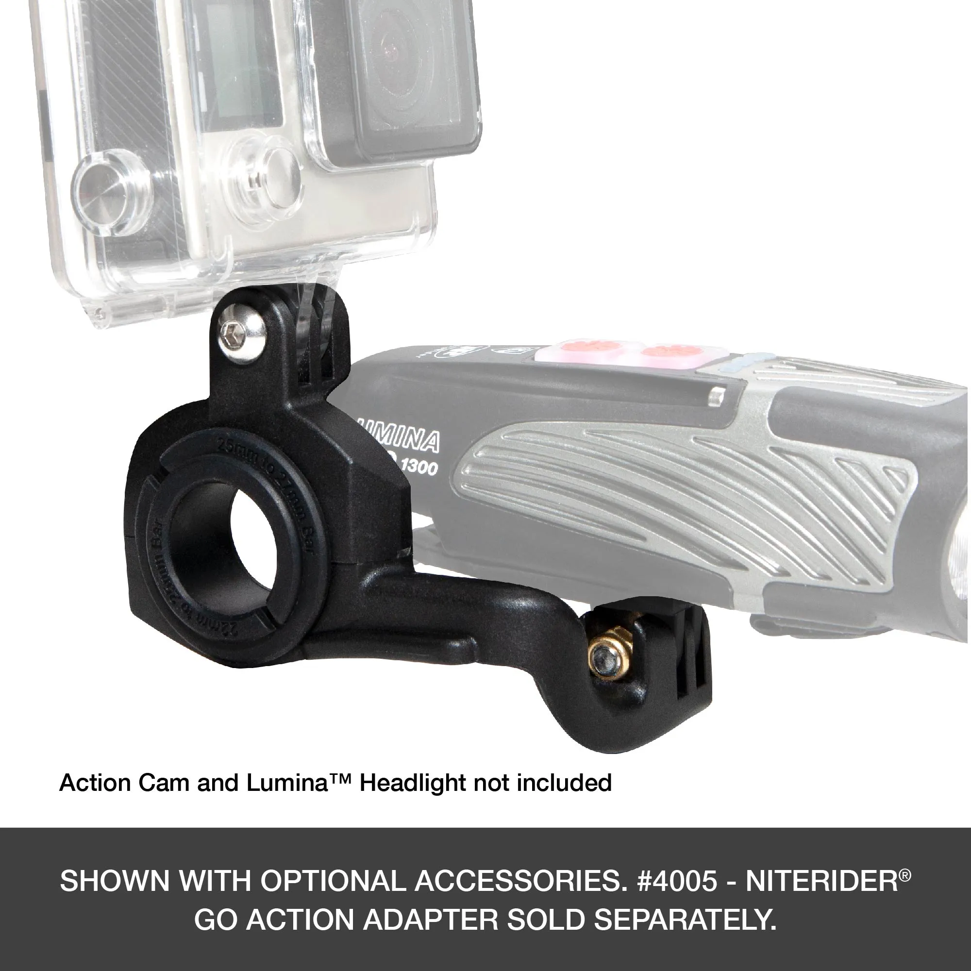 NR GO ActionCam C2 Handlebar Mount