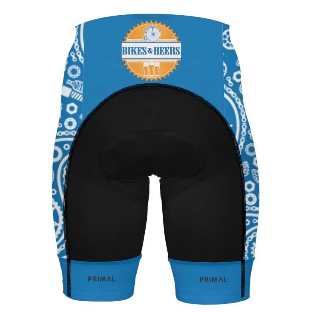 Paisley Chain Cycling Shorts