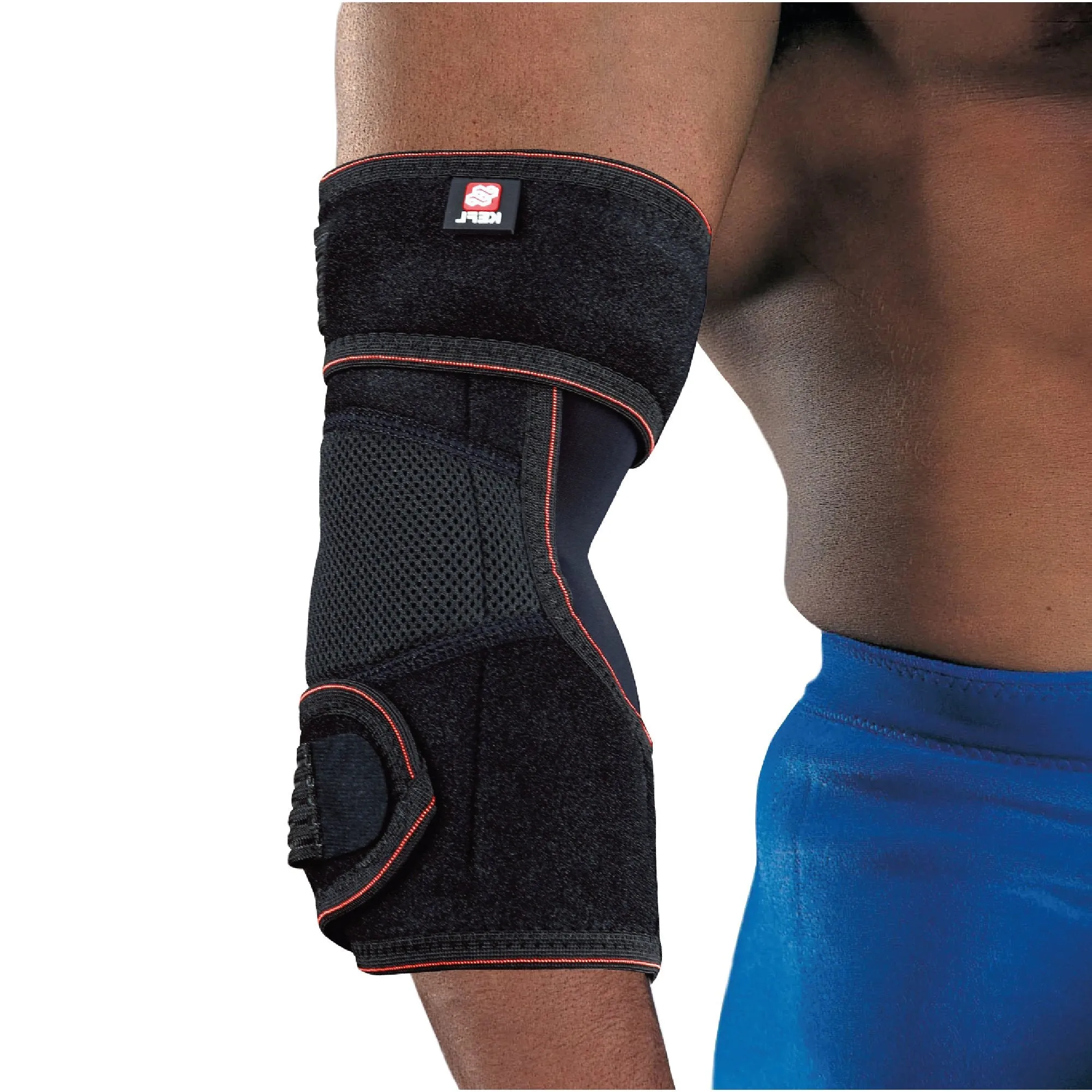 Premium Elbow Breathable Support Brace with Straps