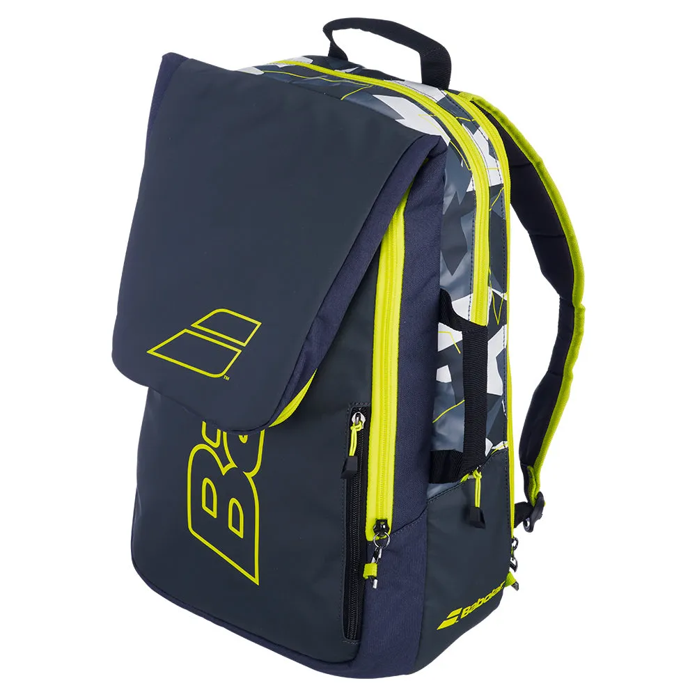 Pure Aero Tennis Backpack Grey and Yellow