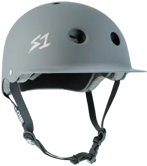 S1 Lifer Brim Helmet - Grey Matte/Undialed LIT Collaboration