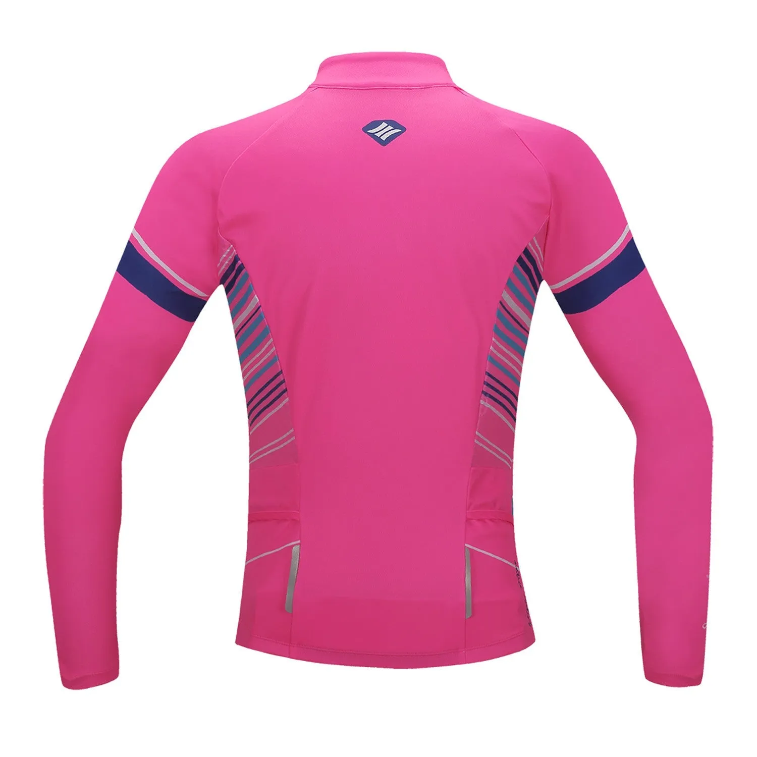 Santic Afarna pink Women Jersey Long Sleeve