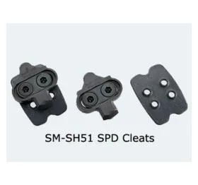 Shimano SPD CLEAT SET SINGLE-RELEASE w/NEW CLEAT NUT