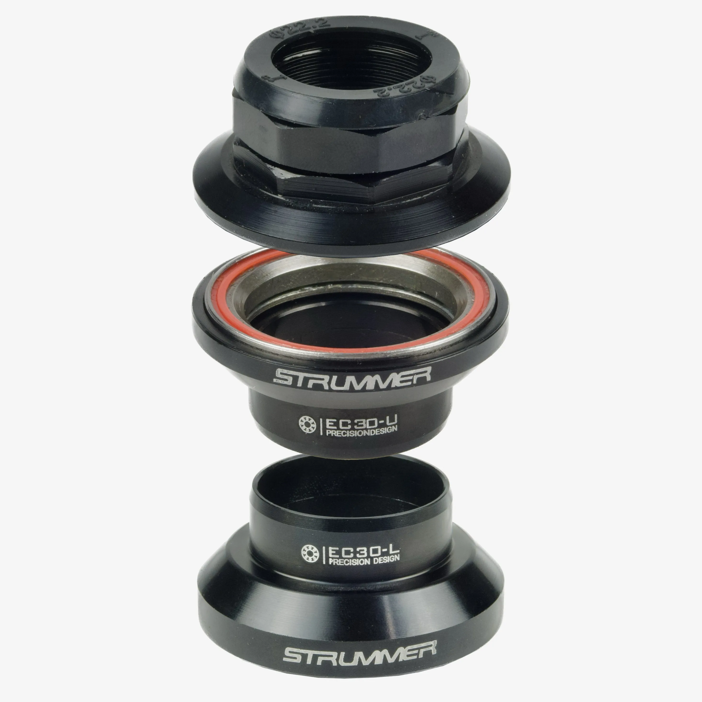 Strummer EC30/EC30 Alloy Headset with Sealed Bearings (22.2 mm Threaded)