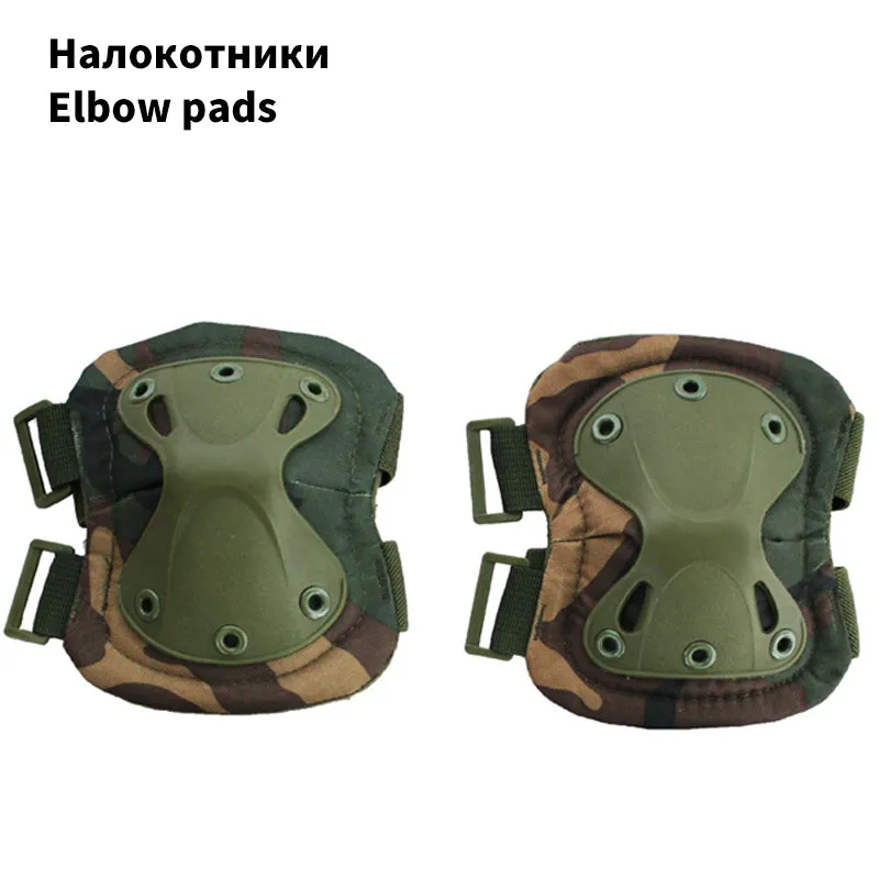 Tactical Knee Pads Pad Elbow CS Military Protector Army Airsoft Outdoor Sport Hunting Knee Padspad Safety Gear Knee Pads Protective Pads