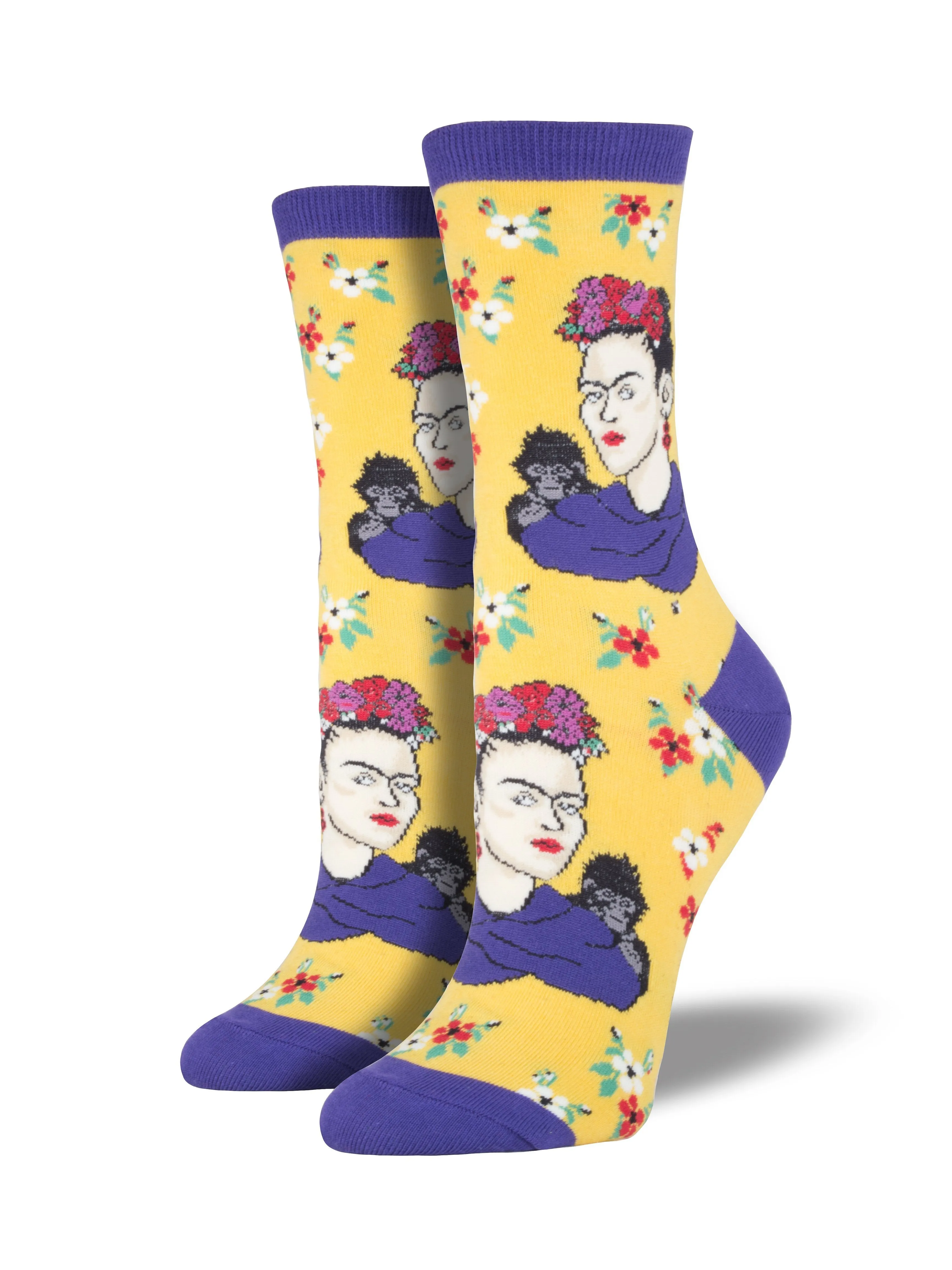 Women's Frida Kahlo Portrait Socks