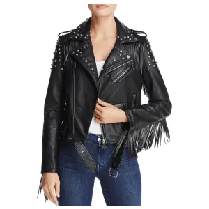 WOMEN'S GENUINE SOFT LAMBSKIN LEATHER JACKET